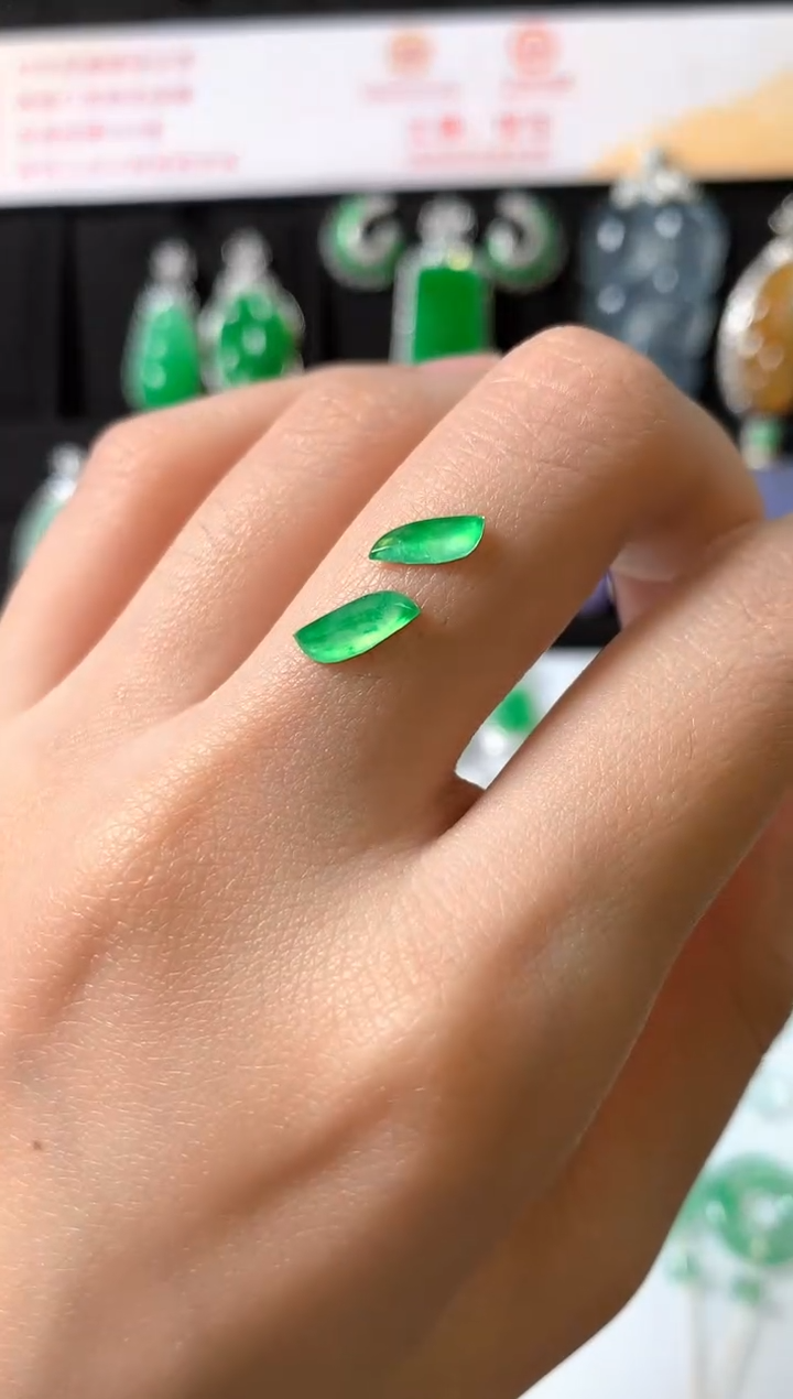 未镶嵌定制翡翠裸石（镶嵌定制）