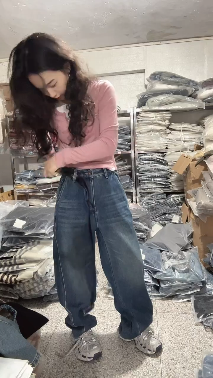 厚绒原牛弯刀裤，61308