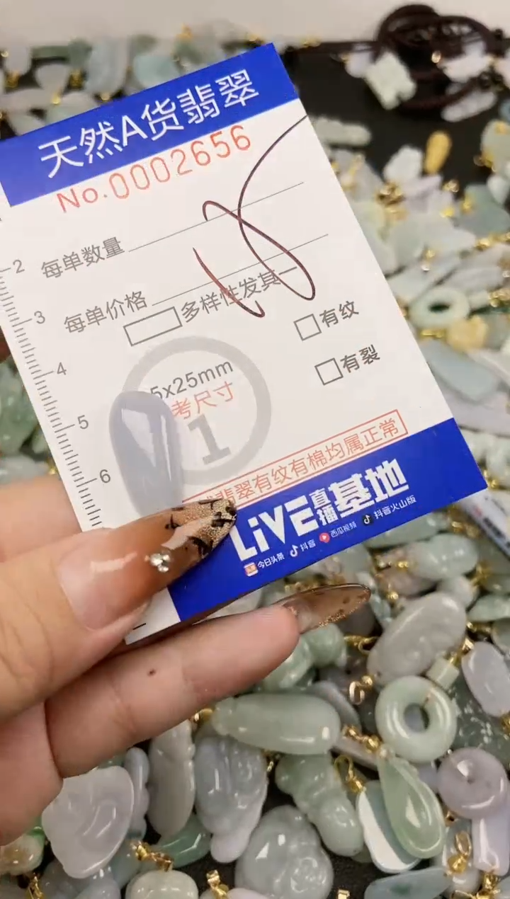 【闪购商品】翡翠颈饰未镶嵌天然A货翡翠