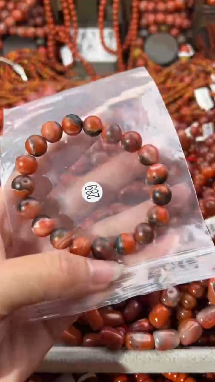 南红玛瑙未镶嵌手串10+