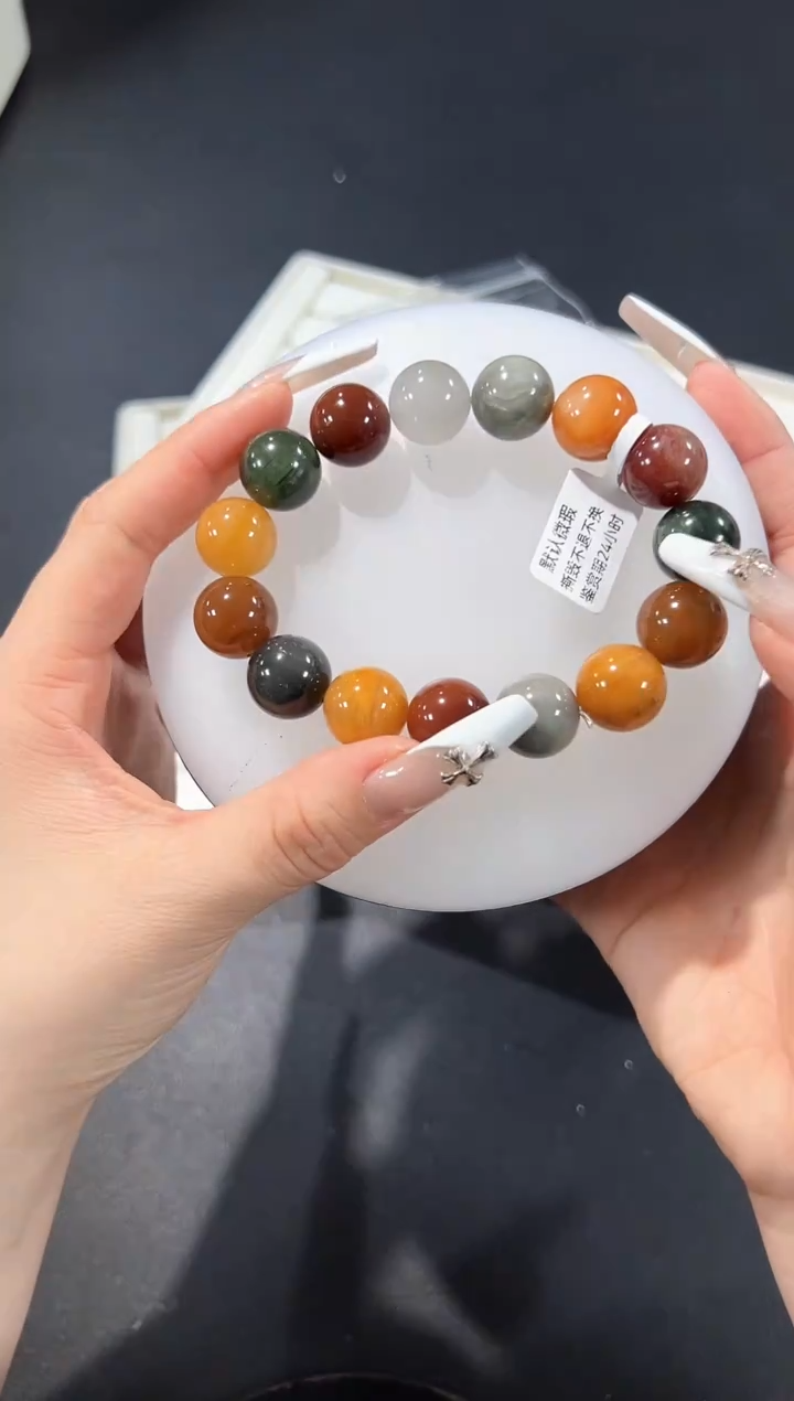 未镶嵌手串水晶2b多样性发其一【1条】默认微瑕14mm