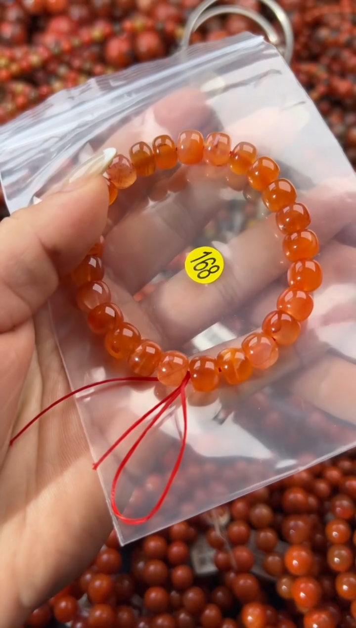 未镶嵌手串南红玛瑙1