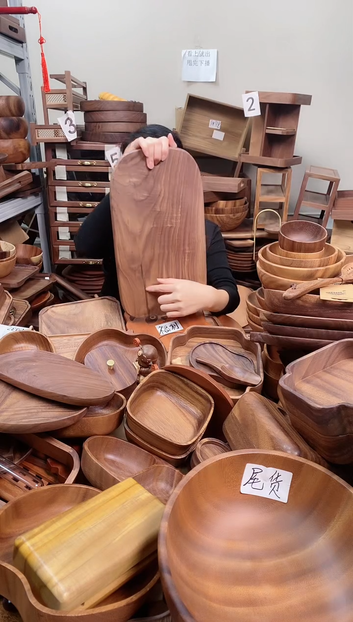 木 北美黑胡桃木菜板40*22*2cm  