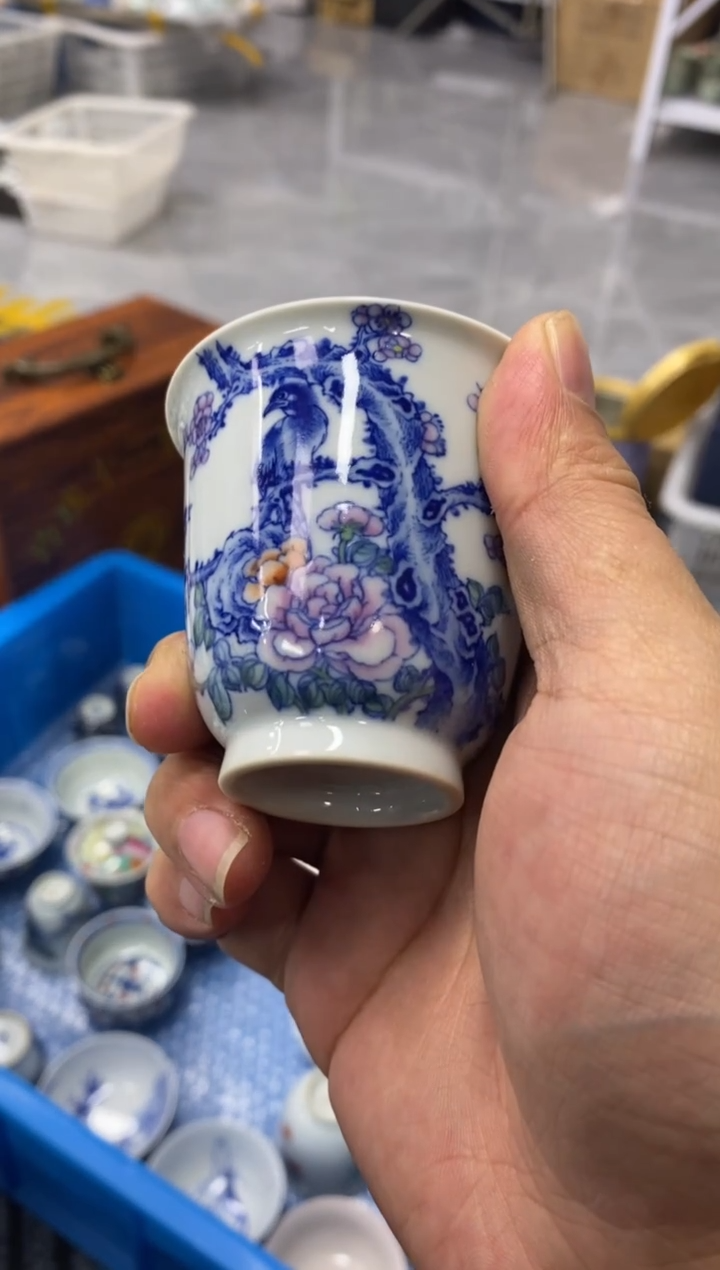 摆件陶景德陶瓷茶具容量约70