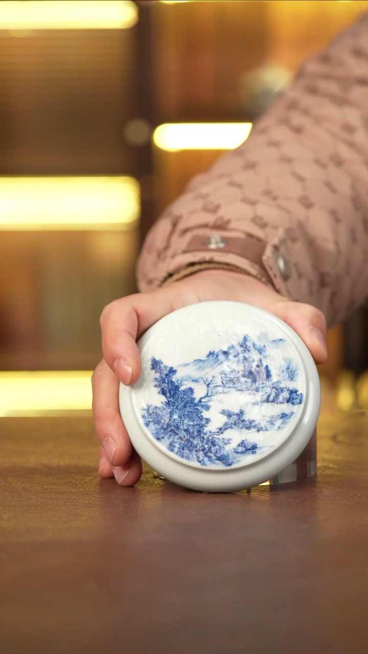 景德镇手工手绘茶器  yyt