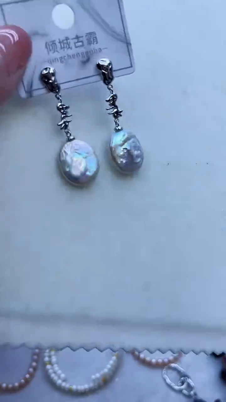 【闪购商品】淡水珍珠耳饰未镶嵌794