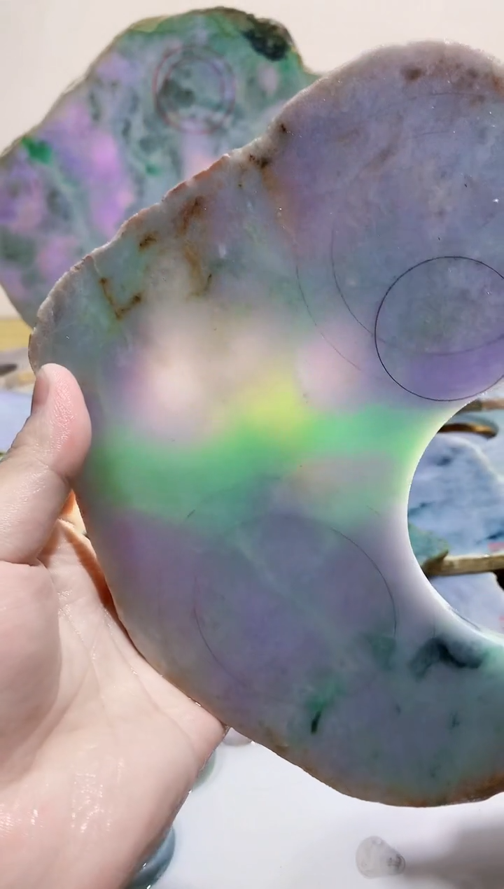 裸石翡翠0蒙0翡翠珠宝732