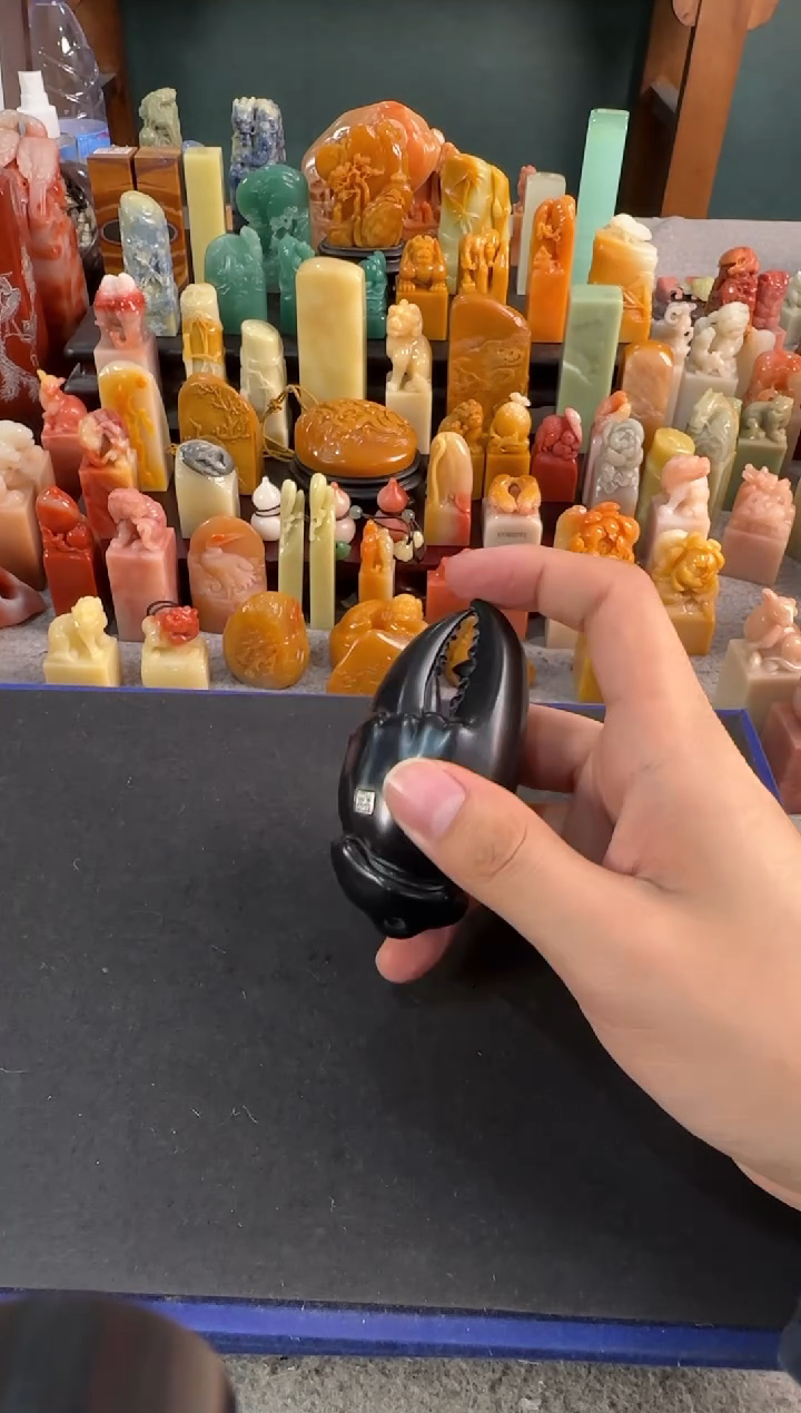 【闪购商品】昌化石印石手里有钳
