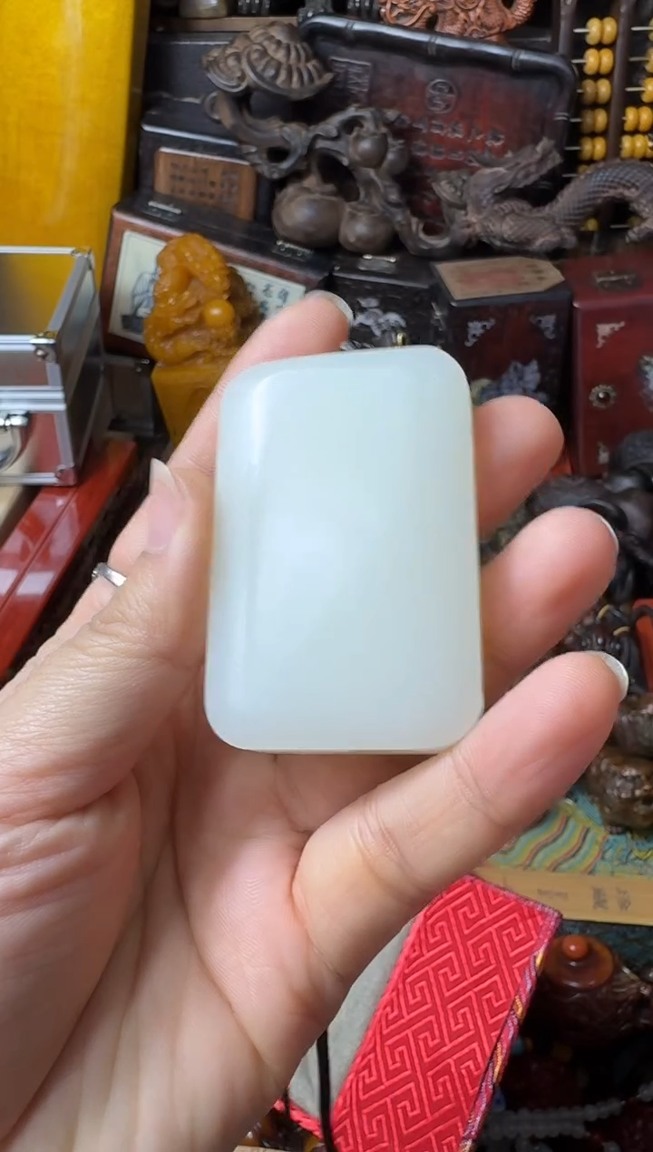 【闪购商品】和田玉（白玉）挂件未镶嵌主播推荐：一物一拍，讲解为准！