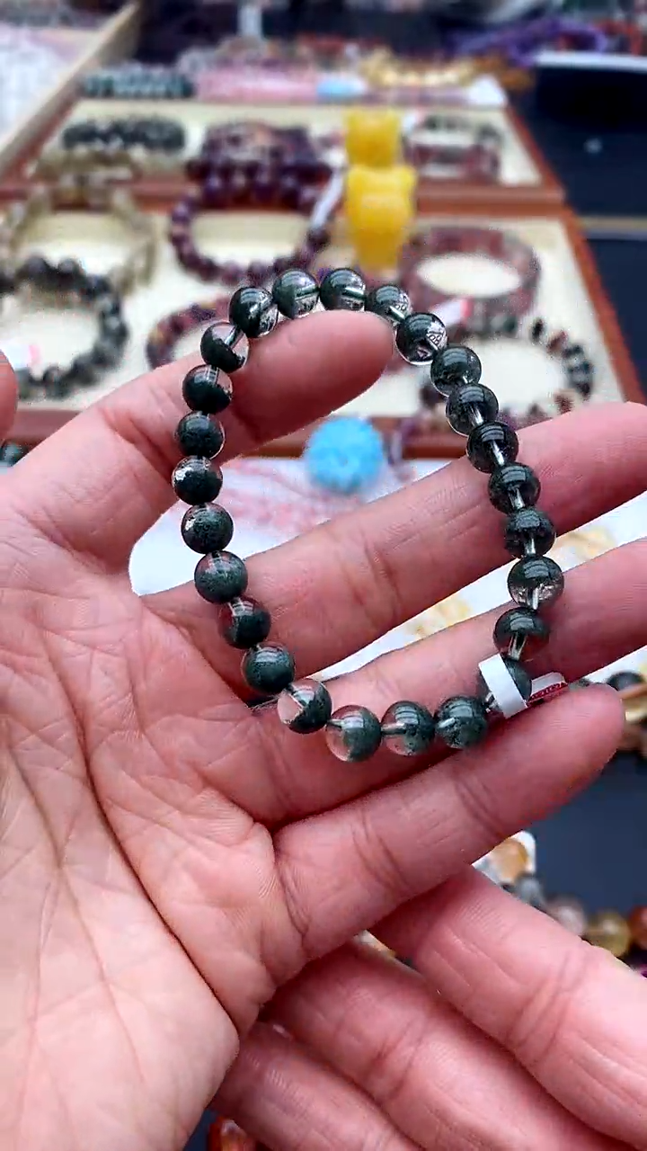 【闪购商品】水晶手链未镶嵌绿幽灵