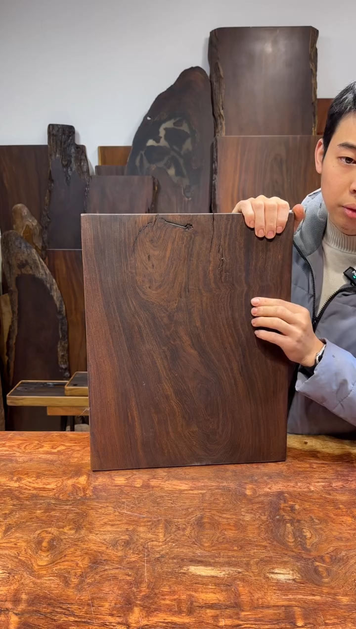 风车木（黑檀木）用****0尺寸46*36*2.5编号148