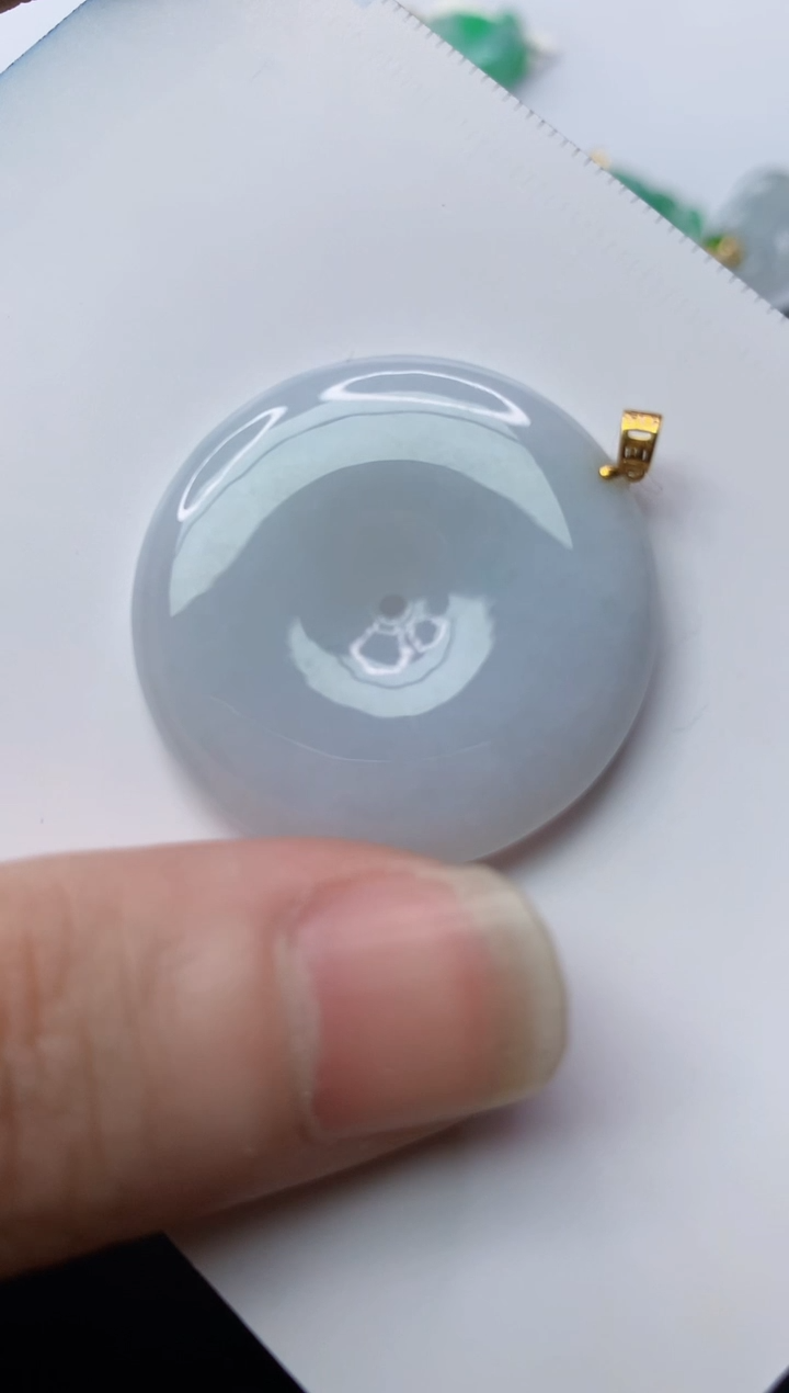 【闪购商品】翡翠颈饰18K金镶嵌67......