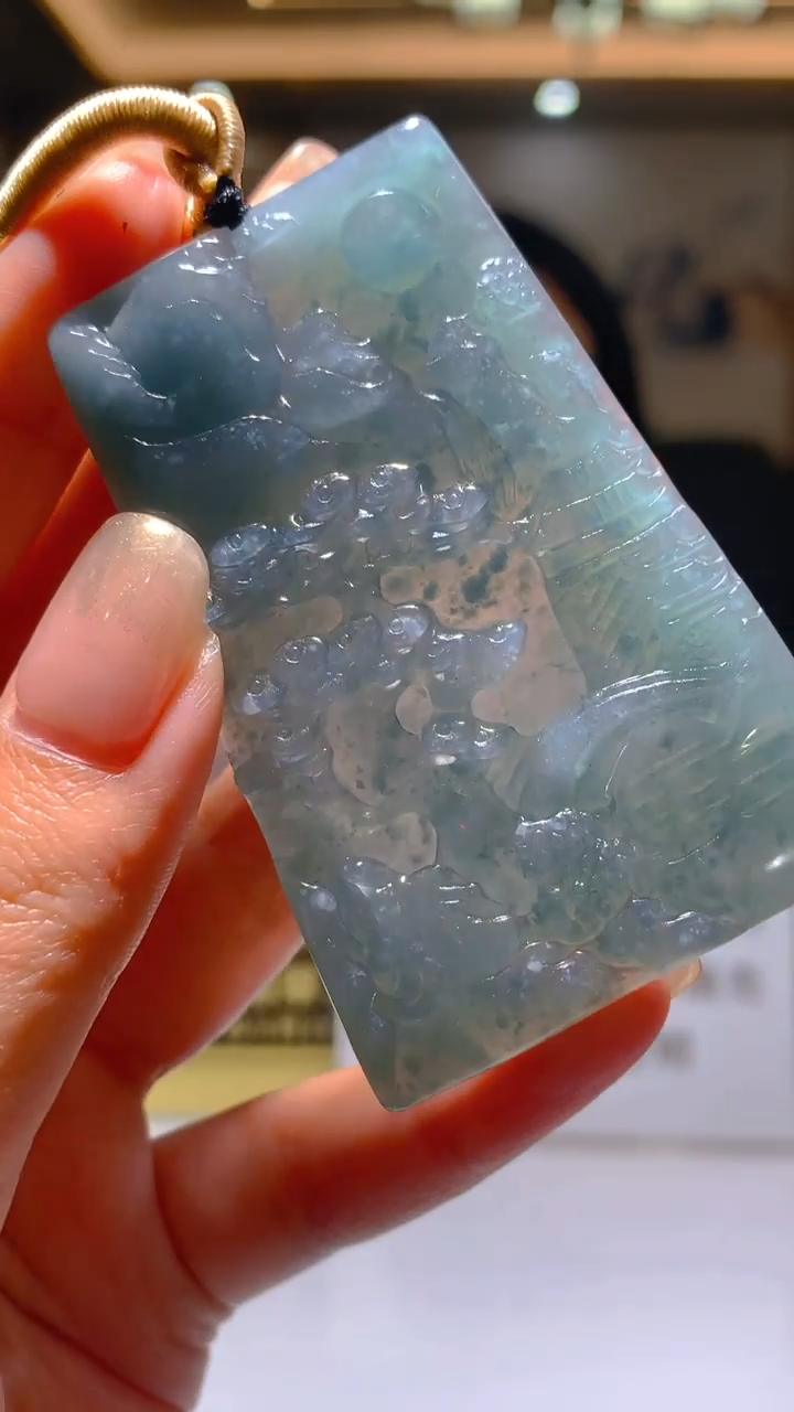 定制翡翠未镶嵌闪购毛货链接XA015