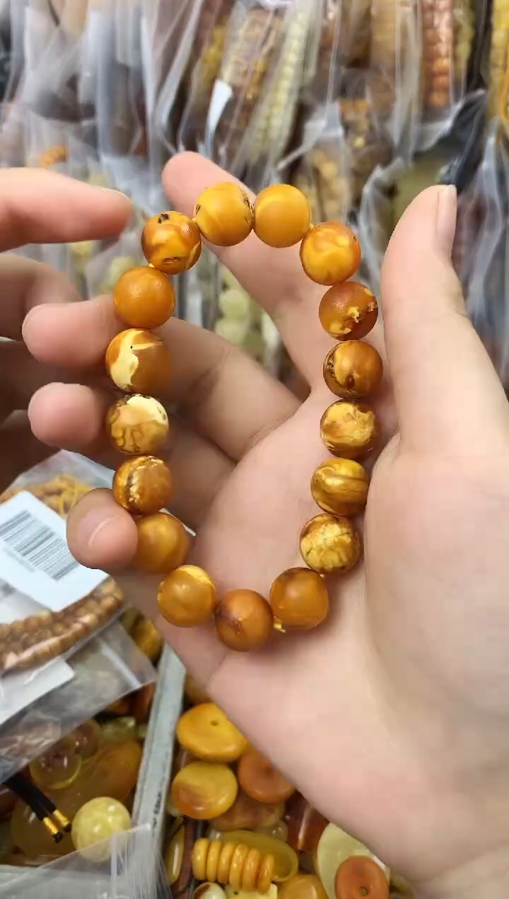 【闪购商品】未镶嵌琥珀珠宝奇石20