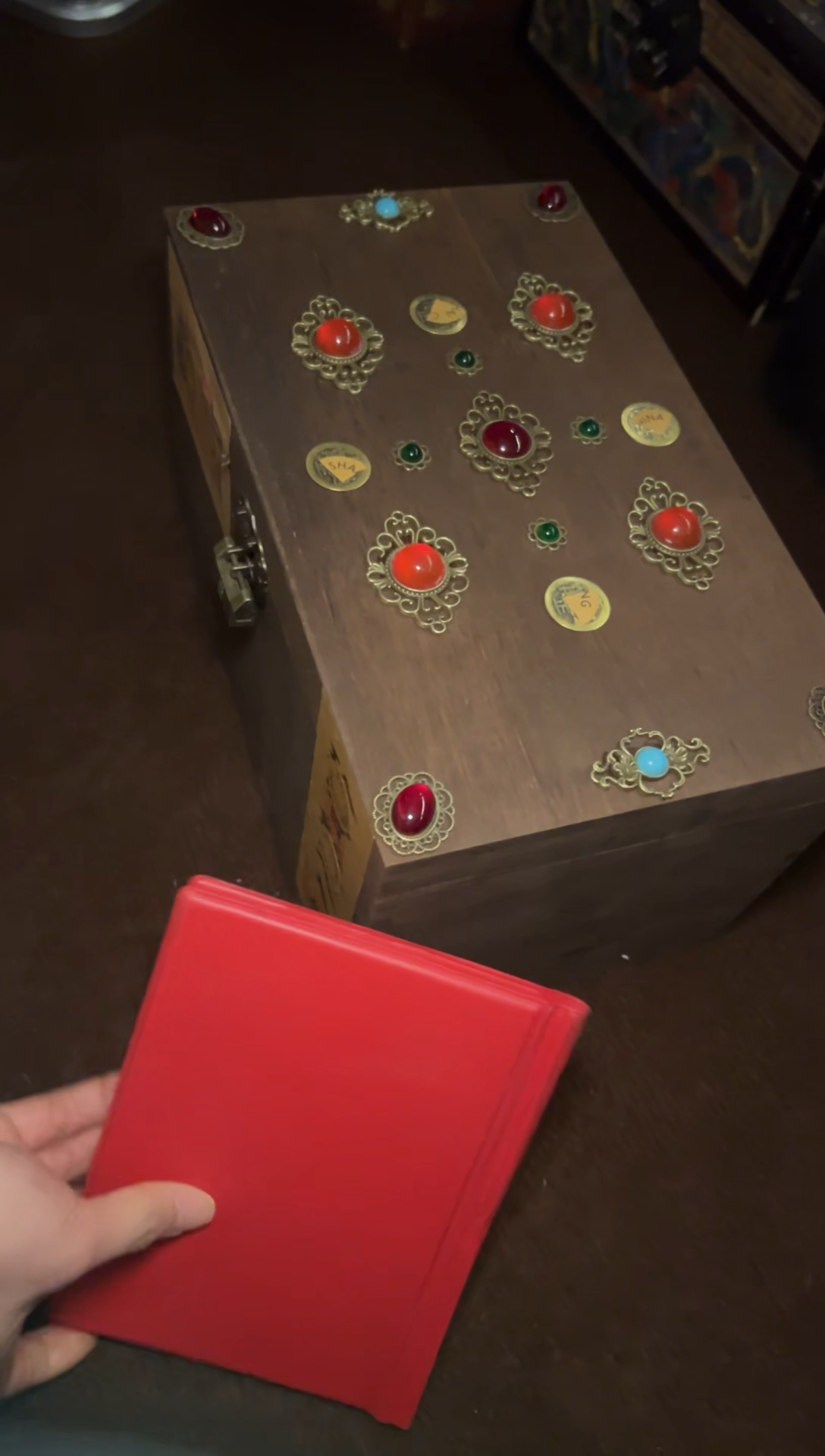 木--BM福利-复古工艺--闷/大多保木箱+小红本