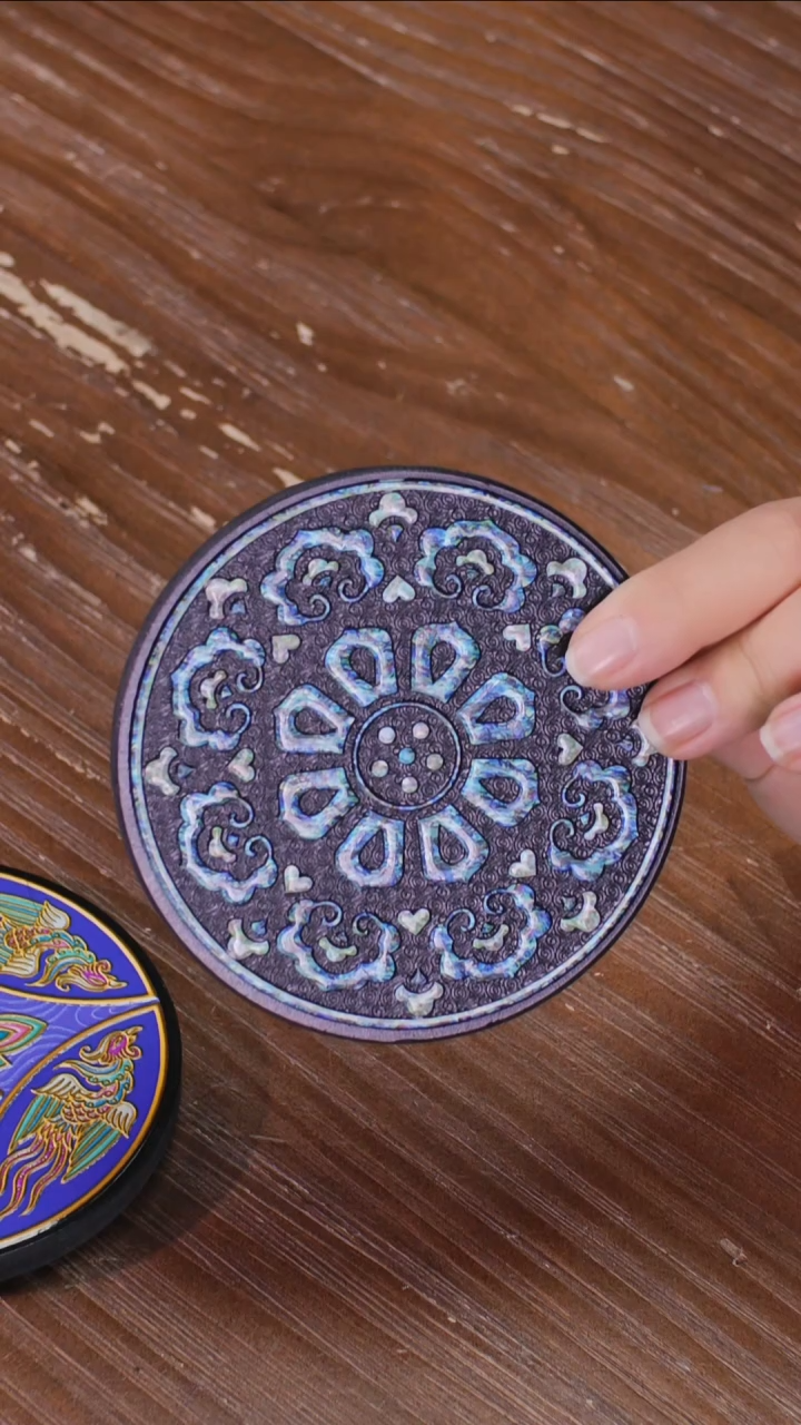 壹藏贰宝幻夜杯垫一片