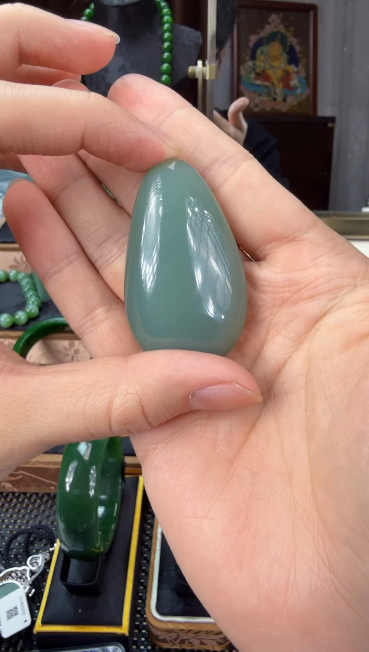 【闪购商品】和田玉（碧玉）吊坠(不含链)未镶嵌 