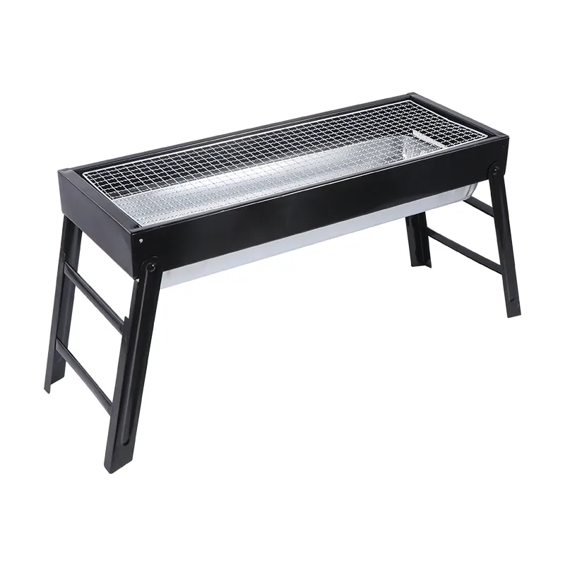 烧烤烧烤炉家用折叠野外烤肉便携式户外加厚炉子木炭架子工具E771