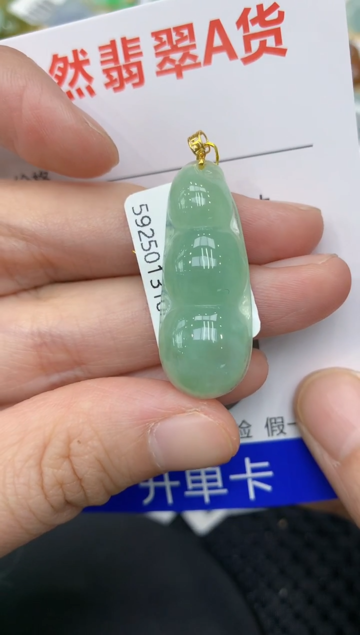 【闪购商品】翡翠颈饰18K金镶嵌11111111