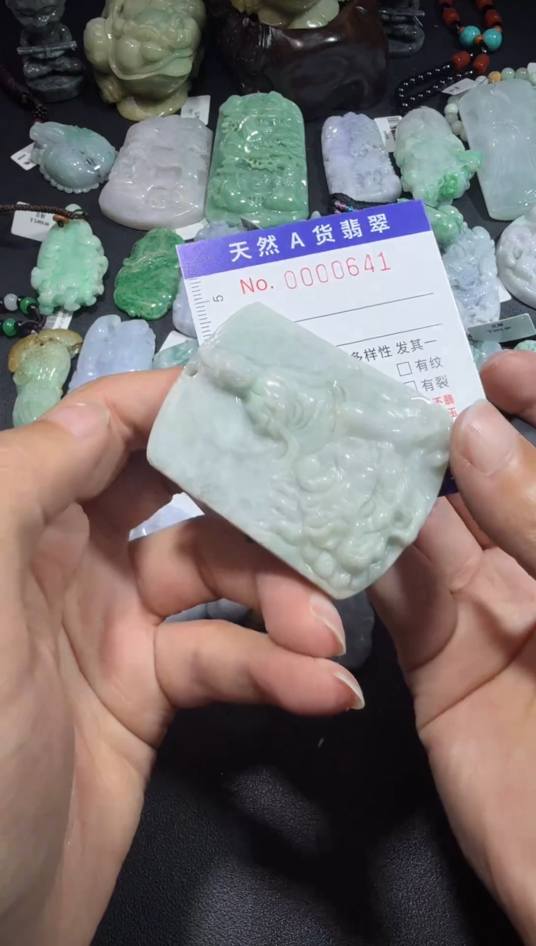 【闪购商品】翡翠颈饰未镶嵌00000641