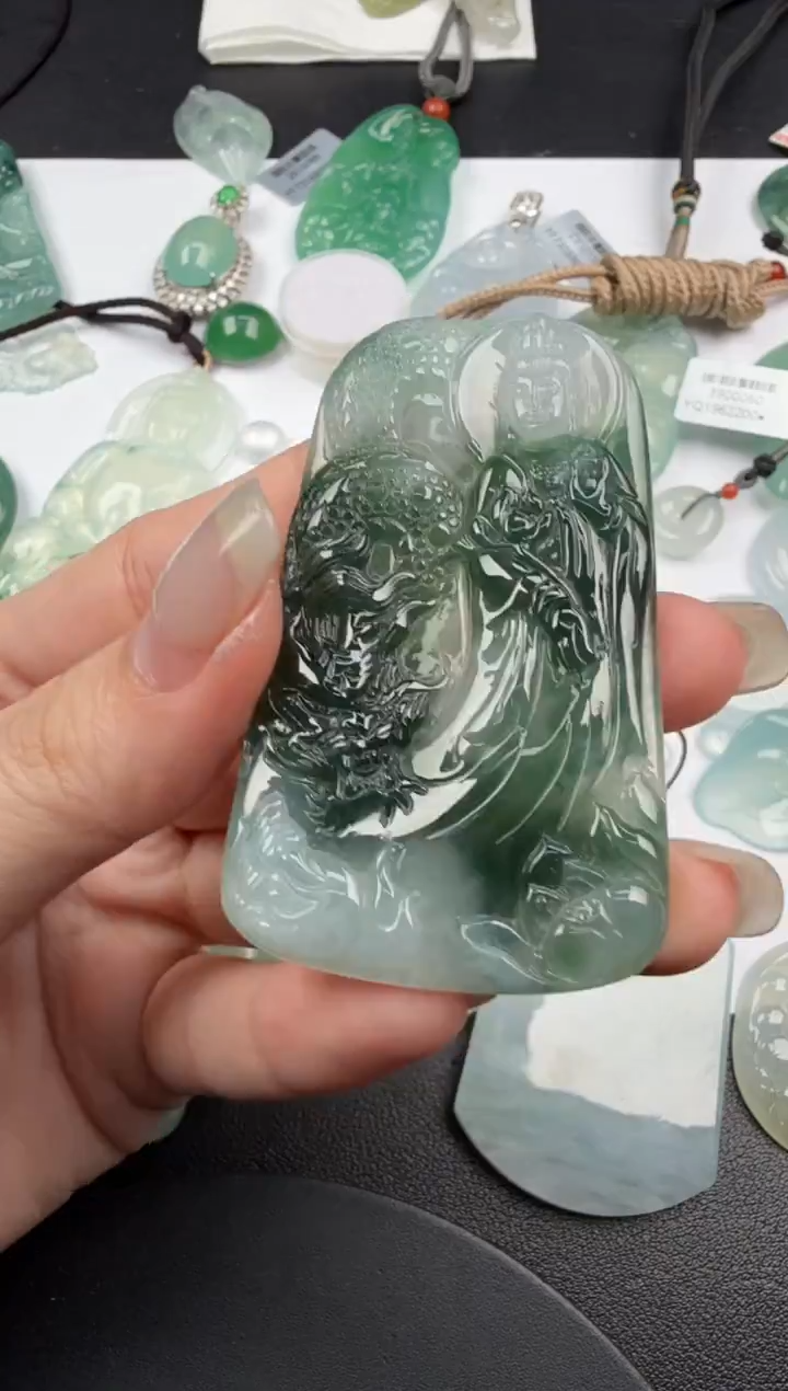 吊坠(不含链)未镶嵌翡翠-190翡翠饰品