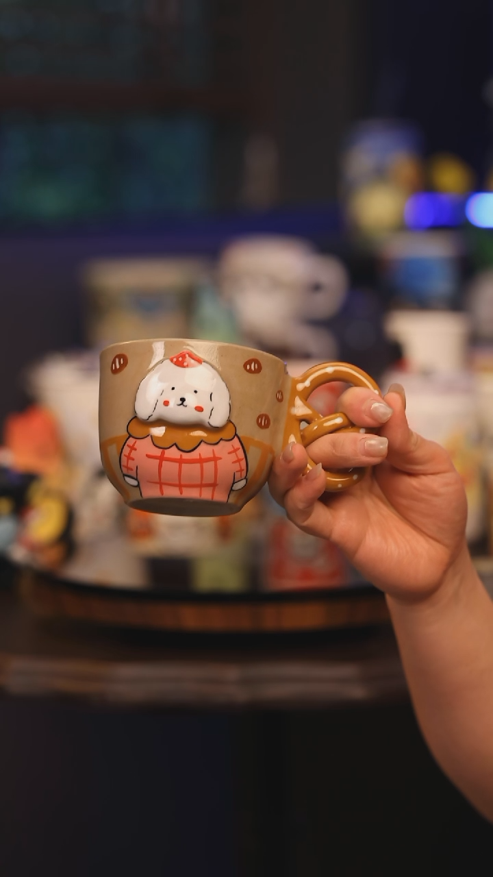 【闪购商品】摆件景德镇釉下彩绘设计师款式陶瓷