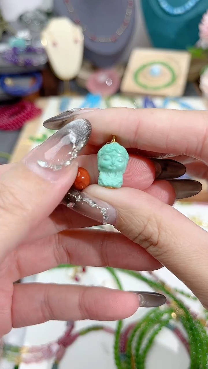 【闪购商品】南红玛瑙颈饰未镶嵌度母99（加南红）