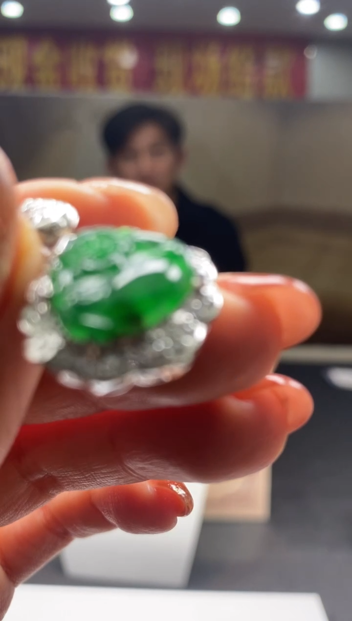 【闪购商品】翡翠颈饰未镶嵌********114