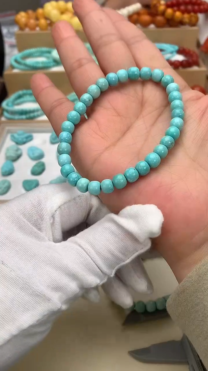 未镶嵌绿松石项链84