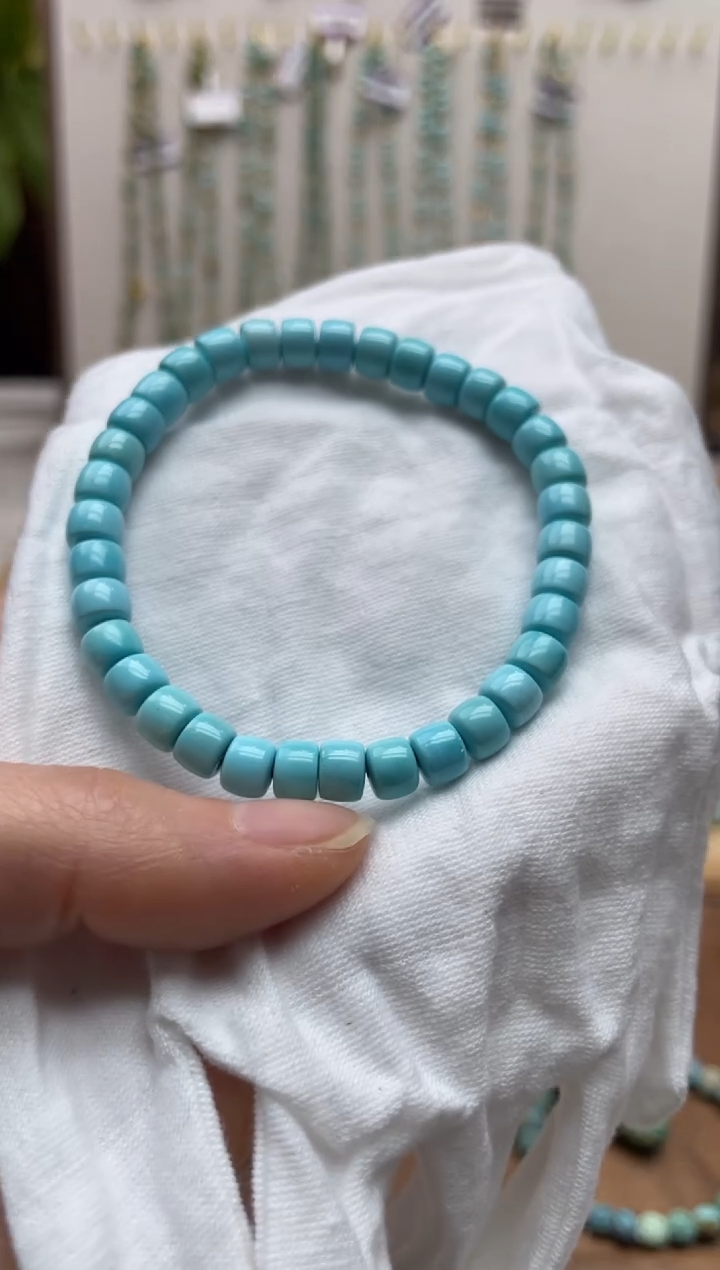 【闪购商品】绿松石手串未镶嵌78
