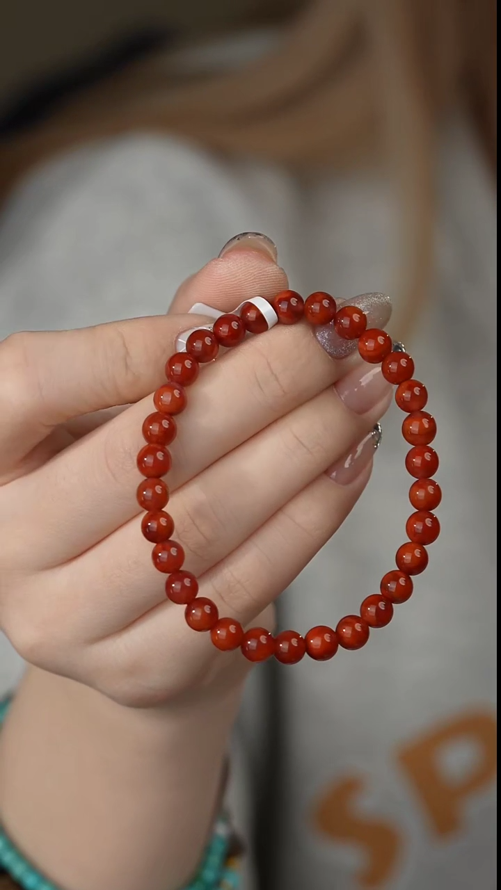 【闪购商品】南红玛瑙单圈未镶嵌A07（多样性发一件）6mm+