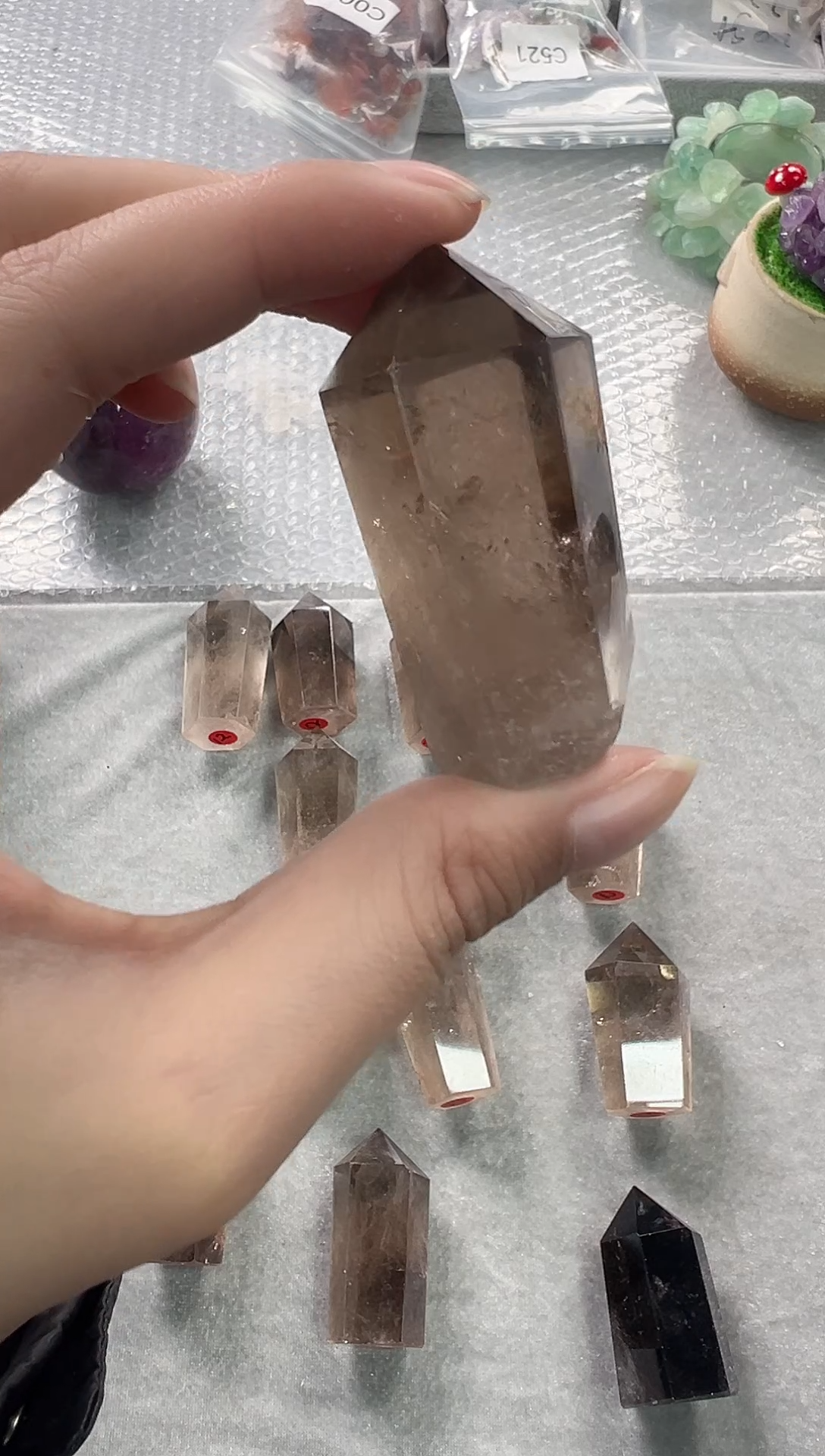 未镶嵌珠宝半成品水晶 S368 