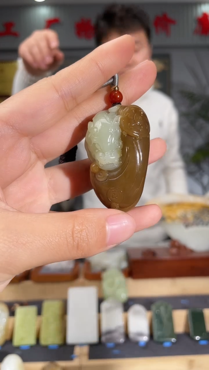 【闪购商品】和田玉颈饰未镶嵌拍一发一 多样性发货