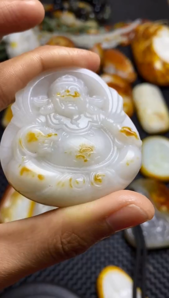 【闪购商品】和田玉颈饰未镶嵌1