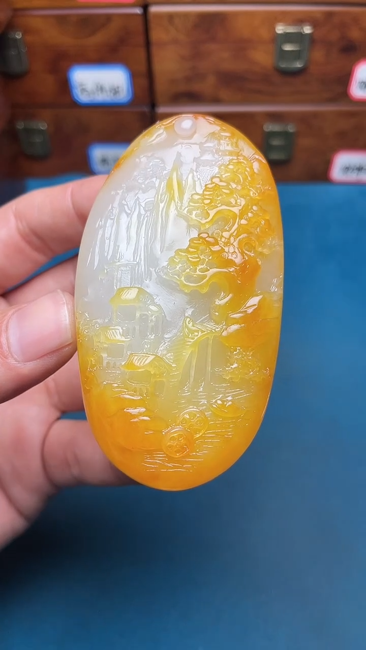 【闪购商品】和田玉把件未镶嵌和田玉