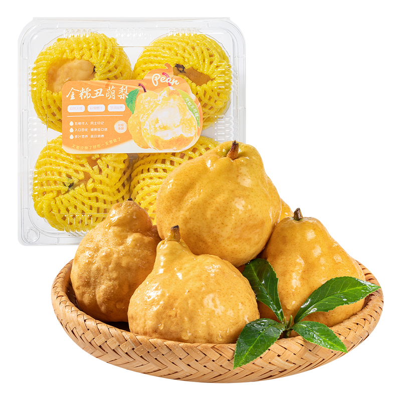 金糯丑萌梨1.15-1.25kg（4粒装）