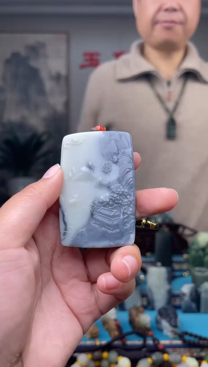 未镶嵌和田玉挂件1