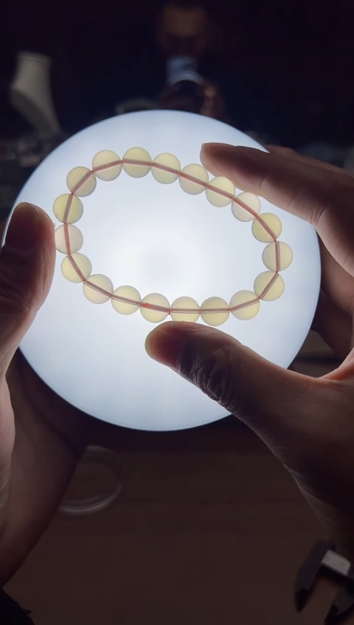 未镶嵌手链水晶柠檬黄水晶10mm+