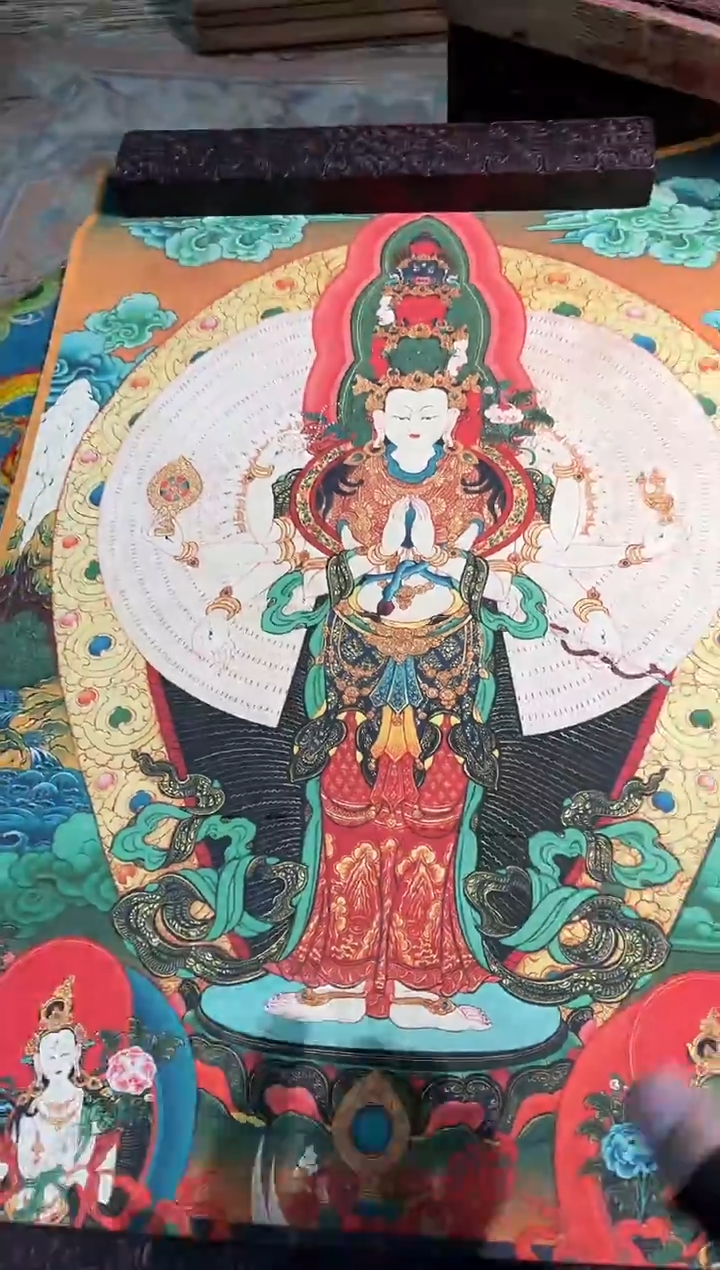 卷轴画 路路的唐卡tk160