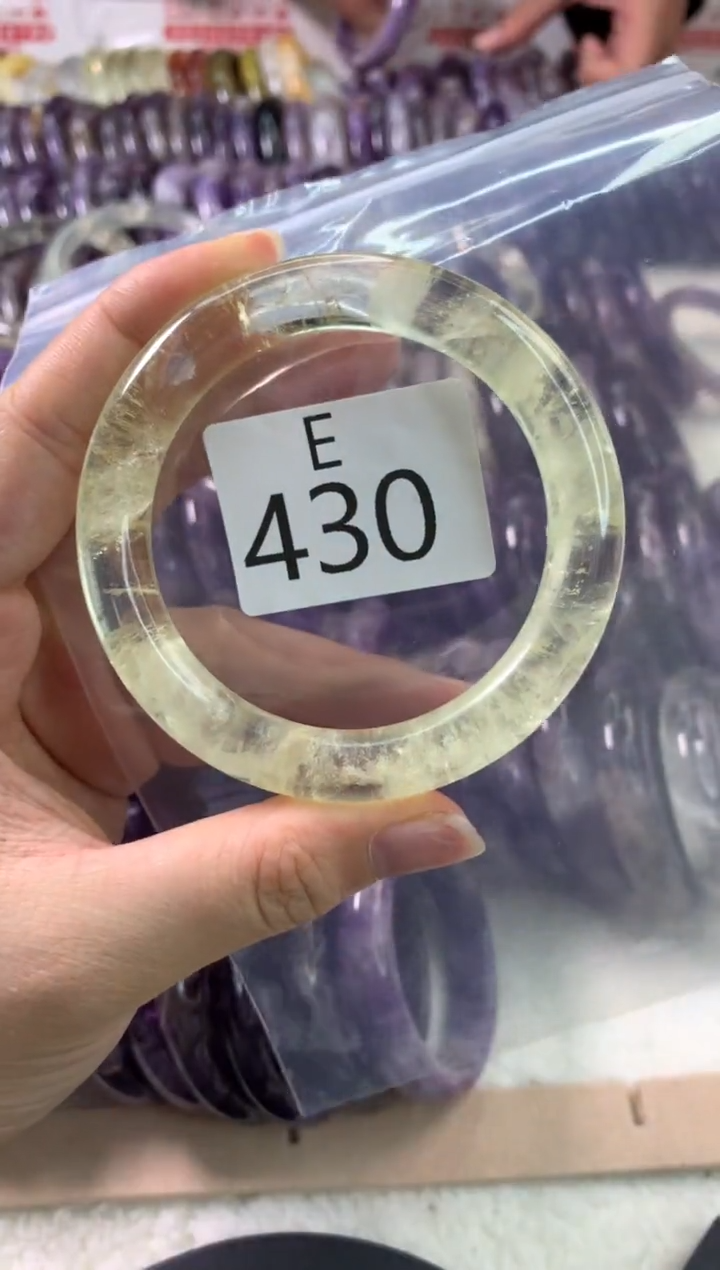 【闪购商品】水晶水晶手镯E未镶嵌430-57