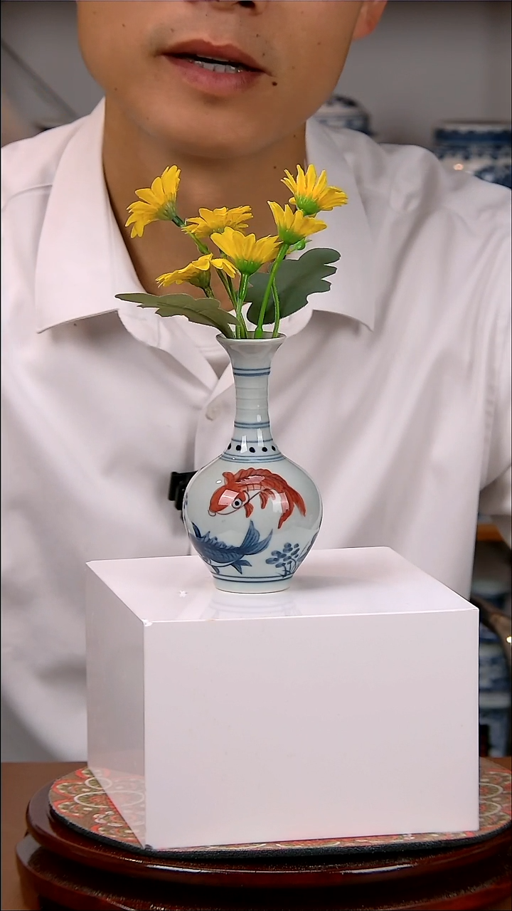 瓶景德镇手工手绘陶瓷摆件7