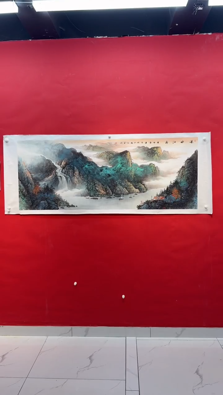 国画画家陆远华纯手绘原作