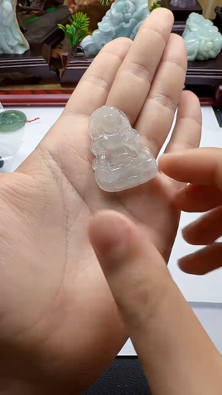 吊坠(不含链)未镶嵌翡翠1