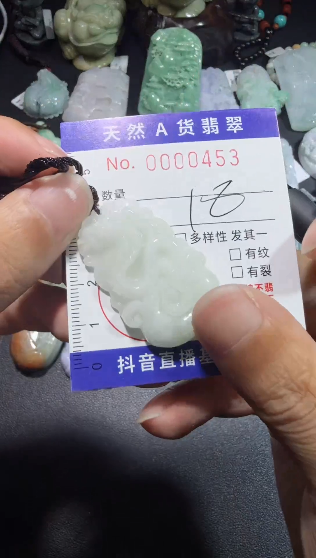 【闪购商品】翡翠颈饰未镶嵌00000453