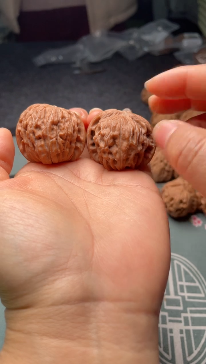 把件文玩核桃w152   磨盘   38尺