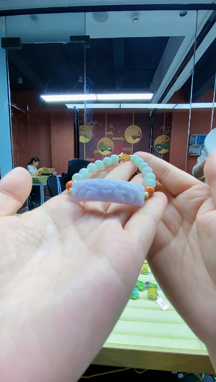 颈饰未镶嵌翡翠翡翠手牌