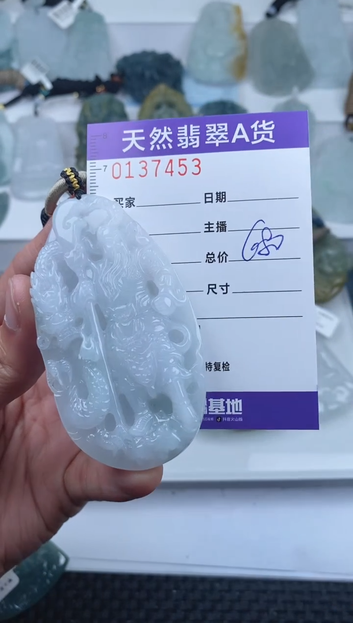 【闪购商品】翡翠颈饰未镶嵌       553
