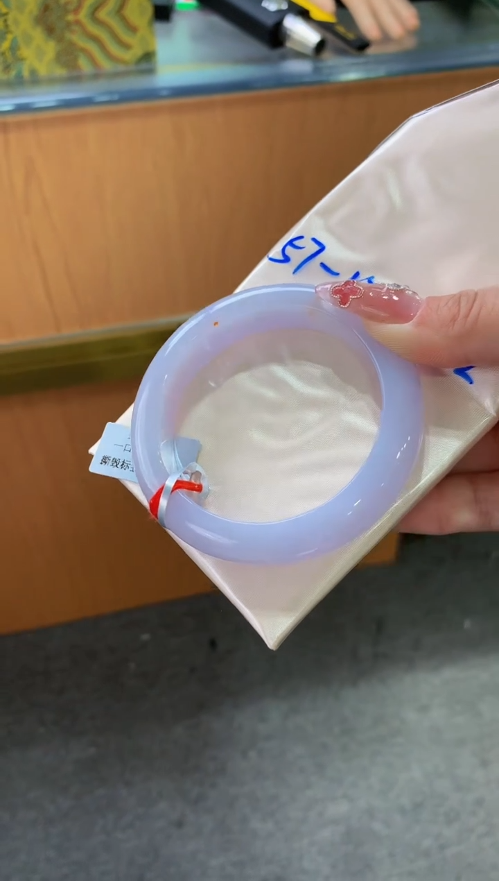 未镶嵌手镯翡翠-F34-正圈57