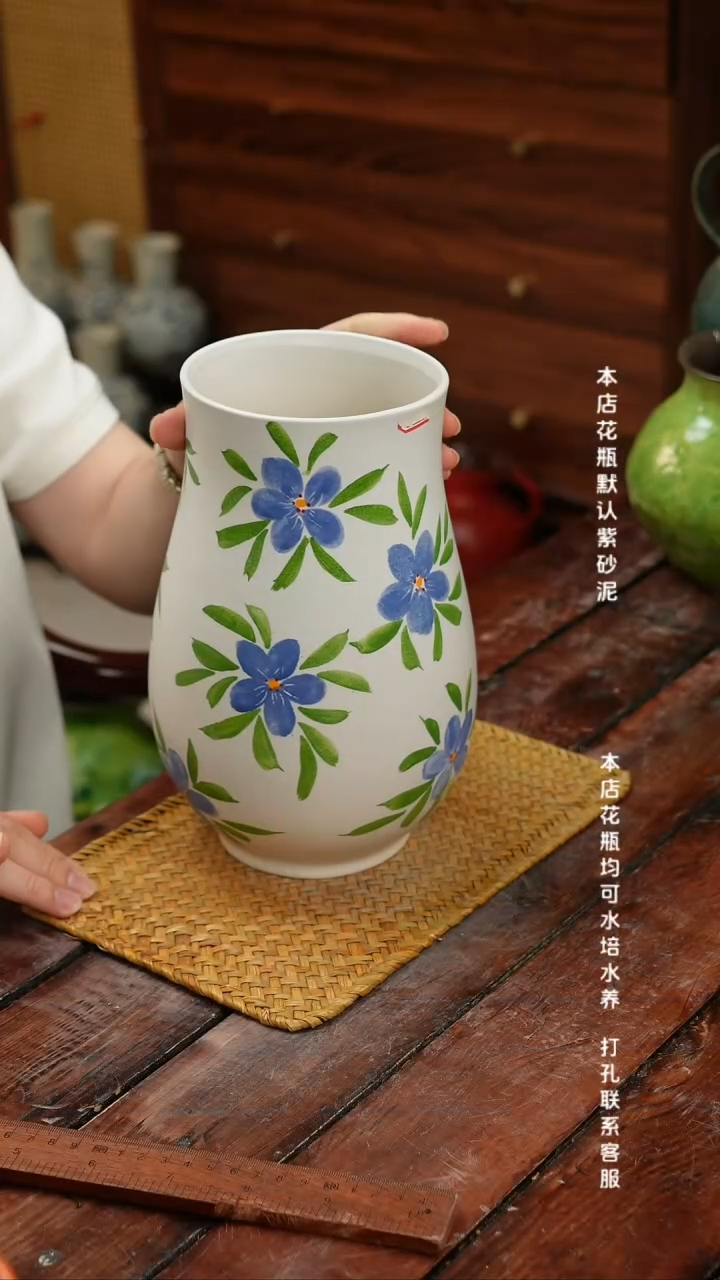 摆件景德镇艺术手作花器