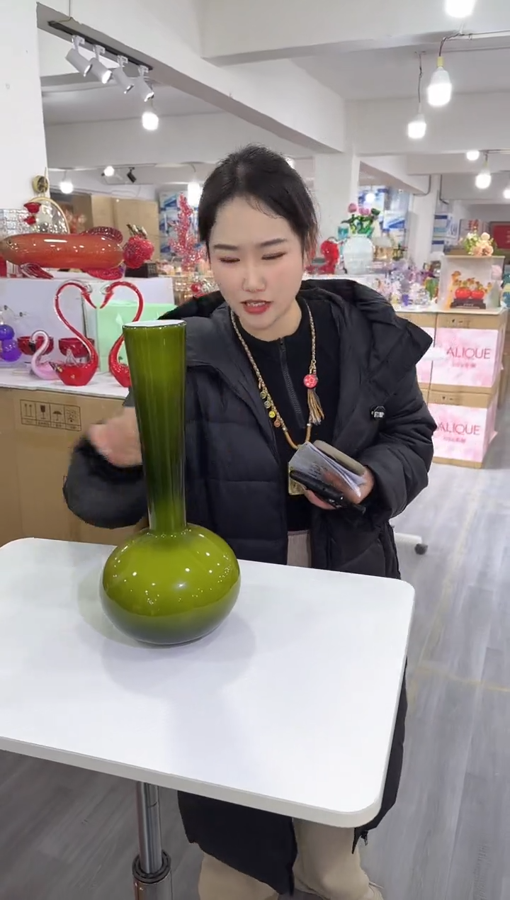 【闪购商品】琉璃简屿花器Z-品